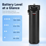 Impugnatura con batteria ad alta capacità PULUZ da 5000 mAh per Insta360 Luna
