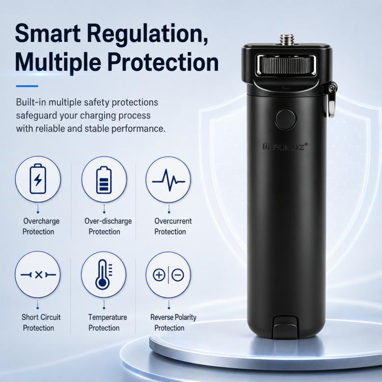 Impugnatura con batteria ad alta capacità PULUZ da 5000 mAh per Insta360 Luna