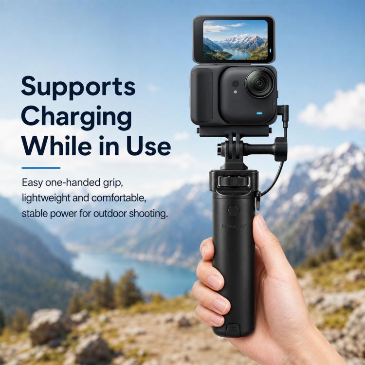 Impugnatura con batteria ad alta capacità PULUZ da 5000 mAh per Insta360 Luna