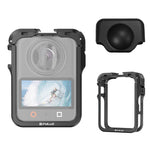 Telaio di espansione con gabbia protettiva in lega di alluminio PULUZ con copriobiettivo per DJI Osmo 360 II., For DJI Osmo 360 II / 360 Protective Cage