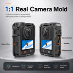 Telaio di espansione con gabbia protettiva in lega di alluminio PULUZ con copriobiettivo per DJI Osmo 360 II., For DJI Osmo 360 II / 360 Protective Cage