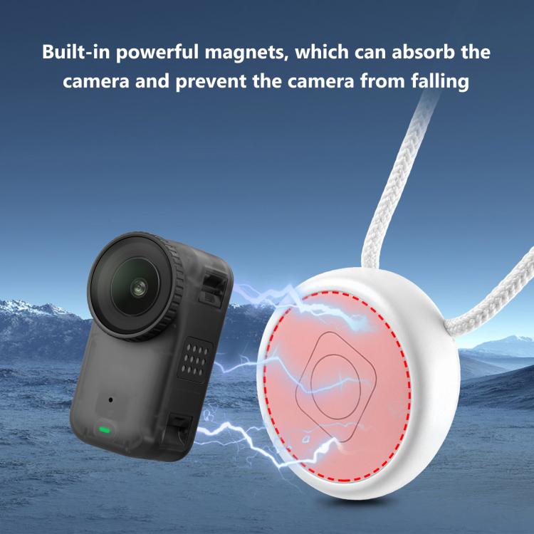 Per DJI Osmo Nano / Insta360 Go 3 / GO 3S PULUZ Supporto magnetico a sgancio rapido per tracolla, For DJI Osmo Nano / Insta360 Go 3 / GO 3S