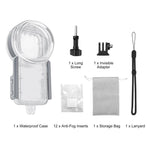 Custodia subacquea impermeabile sigillata PULUZ 50m per Insta360 X5, edizione Youth, Waterproof Diving Case, Youth Edition