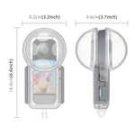 Custodia subacquea impermeabile sigillata PULUZ 50m per Insta360 X5, edizione Youth, Waterproof Diving Case, Youth Edition