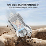 Custodia subacquea impermeabile sigillata PULUZ 50m per Insta360 X5, edizione Youth, Waterproof Diving Case, Youth Edition