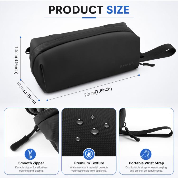 Borsa a tracolla protettiva multi-scomparto PULUZ per gimbal e fotocamera, compatibile con DJI Osmo Pocket 4P / 4 / 3, Xtra Muse / Muse 2 Pro, Insta360 Luna Ultra / X5 / X4 / X3, Multi-compartment Bag