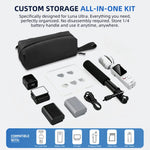 Borsa a tracolla protettiva multi-scomparto PULUZ per gimbal e fotocamera, compatibile con DJI Osmo Pocket 4P / 4 / 3, Xtra Muse / Muse 2 Pro, Insta360 Luna Ultra / X5 / X4 / X3, Multi-compartment Bag