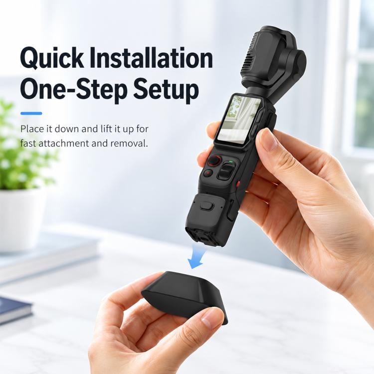 Per Insta360 Luna Ultra PULUZ Base adesiva da tavolo in silicone per dock e supporto da scrivania, For Insta360 Luna Ultra