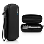 Custodia rigida PULUZ in PU con motivo a rombi e borsa protettiva in EVA per Insta360 Luna Ultra., For Insta360 Luna Ultra / Pro