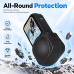 For Insta360 X6 PULUZ Silicone Protective Lens Cover, Lens Cover