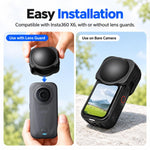For Insta360 X6 PULUZ Silicone Protective Lens Cover, Lens Cover