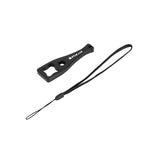 PULUZ Chiave inglese a testa zigrinata in plastica con cordino per GoPro Hero11 Black / HERO10 Black / HERO9 Black / HERO8 Black / HERO7 /6 /5 /5 Session /4 Session /4 /3+ /3 /2 /1, Xiaoyi e altre action camera, Wrench (PVC Material) Black