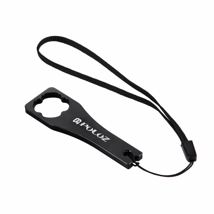PULUZ CNC in lega di alluminio stringere lo strumento chiave per tappo a vite per GoPro Hero11 Black / HERO10 Black / HERO9 Black / HERO8 Black / HERO7 /6 /5 /5 Session /4 Session /4 /3+ /3 /2 /1, Xiaoyi e altre azioniMacchine fotografiche             ...