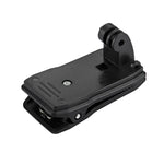 PULUZ Zaino girevole a 360 gradi Rec-mounts Supporto con morsetto a sgancio rapido per GoPro Hero11 Nero / HERO10 Nero /9 Nero /8 Nero /7 /6 /5 /5 Sessione /4 Sessione /4 /3+ /3 /2 /1,DJI Osmo Action e altre action camera, Hat Rec-mount