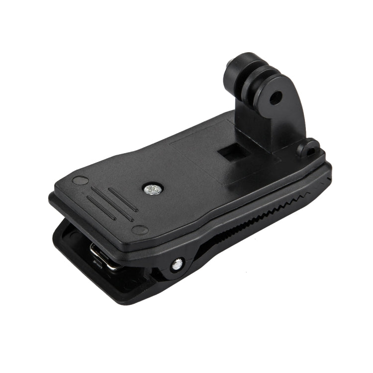 PULUZ Zaino girevole a 360 gradi Rec-mounts Supporto con morsetto a sgancio rapido per GoPro Hero11 Nero / HERO10 Nero /9 Nero /8 Nero /7 /6 /5 /5 Sessione /4 Sessione /4 /3+ /3 /2 /1,DJI Osmo Action e altre action camera, Hat Rec-mount