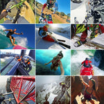 PULUZ Supporto con fibbia con gancio a J per superficie verticale nera per fotocamere PULUZ Action Sports Supporto con morsetto flessibile Jaws per GoPro Hero11 Nero / HERO10 Nero /9 Nero /8 Nero /7 /6 /5 /5 Sessione /4 Sessione /4 /3+ /3/2 /1, DJI Osm...