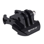 PULUZ Fibbia a sgancio rapido per superficie orizzontale per fotocamere PULUZ Action Sports Jaws Flex Clamp Mount per GoPro Hero11 Nero / HERO10 Nero /9 Nero /8 Nero /7 /6 /5 /5 Sessione /4 Sessione /4 /3+ /3 /2 /1, DJI Osmo Action e altre action camer...