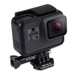PULUZ Fibbia a sgancio rapido per superficie orizzontale per fotocamere PULUZ Action Sports Jaws Flex Clamp Mount per GoPro Hero11 Nero / HERO10 Nero /9 Nero /8 Nero /7 /6 /5 /5 Sessione /4 Sessione /4 /3+ /3 /2 /1, DJI Osmo Action e altre action camer...