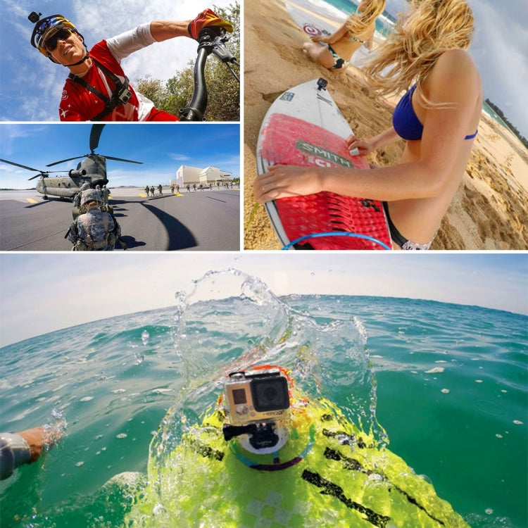 PULUZ Fibbia a sgancio rapido per superficie orizzontale per fotocamere PULUZ Action Sports Jaws Flex Clamp Mount per GoPro Hero11 Nero / HERO10 Nero /9 Nero /8 Nero /7 /6 /5 /5 Sessione /4 Sessione /4 /3+ /3 /2 /1, DJI Osmo Action e altre action camer...