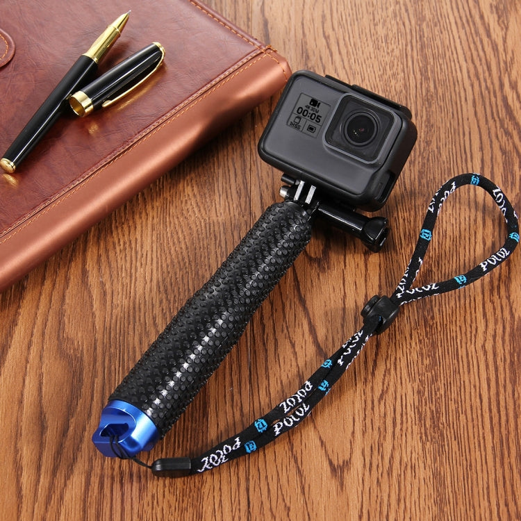 Monopiede con asta estensibile portatile PULUZ per GoPro HERO10 Black / HERO9 Black / HERO8 Black / HERO7 /6 /5, DJI Osmo Action, Xiaoyi e altre action camera, Lunghezza: 19-49 cm, Length: 19-49cm