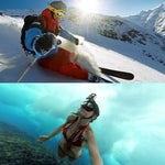 PULUZ Supporto per tavola da surf con supporto adesivo per GoPro Hero11 Black / HERO10 Black / HERO9 Black /HERO8 / HERO7 /6 /5 /5 Session /4 Session /4 /3+ /3 /2 /1, Insta360 ONE R, DJI OsmoAzione e altre action camera, Surf Board Mount