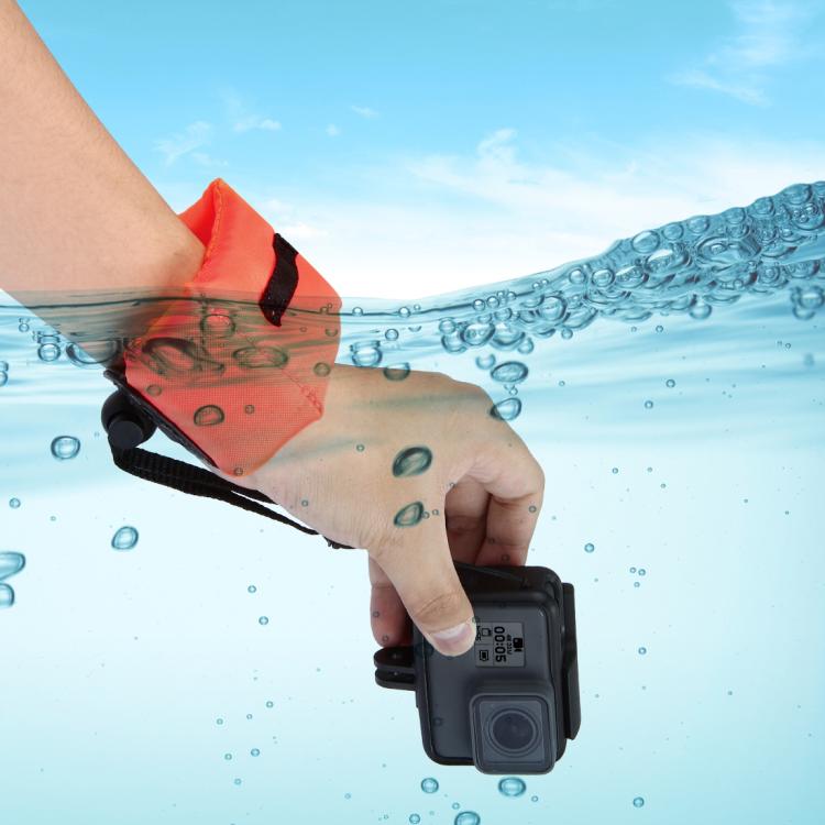 Cinturino da polso bobber galleggiante per fotografia subacquea PULUZ per GoPro Hero11 Black / HERO10 Black / HERO9 Black /HERO8 / HERO7 /6 /5 /5 Session /4 Session /4 /3+ /3 /2 /1, Insta360 ONE R, DJI Osmo Actione altre action cam, lunghezza: 20 cm   ...