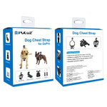 PULUZ Hound Dog Imbracatura per il recupero della cinghia toracica regolabile per GoPro Hero11 Black / HERO10 Black / HERO9 Black / HERO8 Black / HERO7 /6 /5 /5 Session /4 Session /4 /3+ /3 /2 /1, Insta360 ONE R,DJI Osmo Action e altre action camera   ...