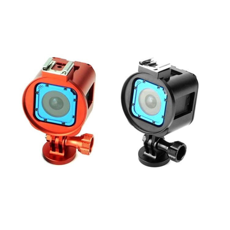 PULUZ Guscio alloggiamento Kit gabbia protettiva in lega di alluminio CNC con chiave in metallo, copriobiettivo, vite e adattatore per treppiede per GoPro HERO5 Session /HERO4 Session /HERO Session, For HERO5 Session UK Stock, For HERO5 Session US Stoc...