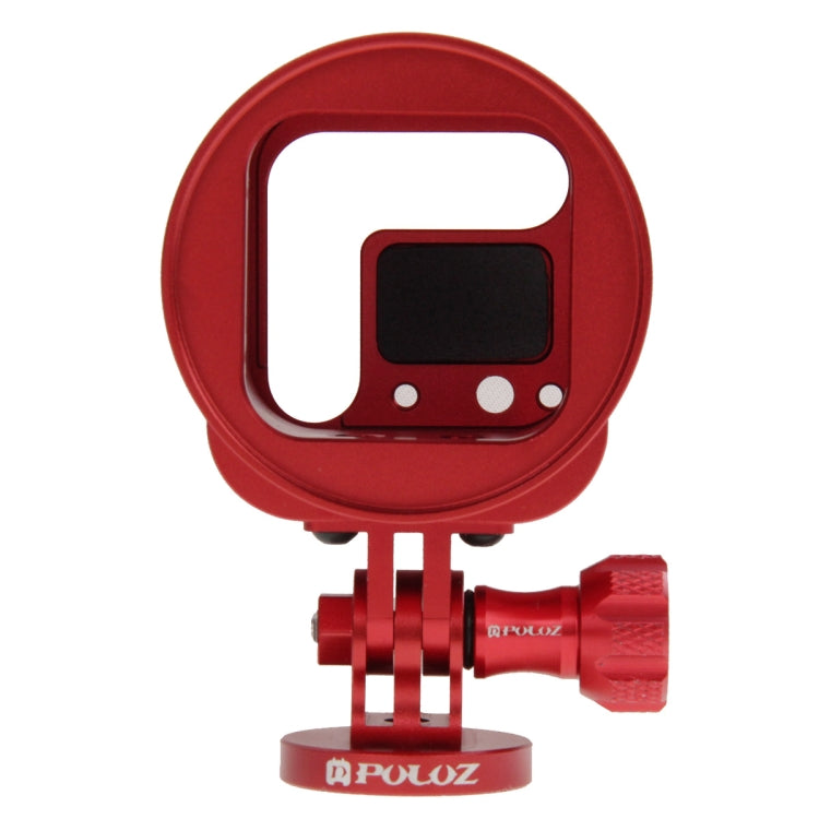 PULUZ Guscio alloggiamento Kit gabbia protettiva in lega di alluminio CNC con chiave in metallo, copriobiettivo, vite e adattatore per treppiede per GoPro HERO5 Session /HERO4 Session /HERO Session, For HERO5 Session UK Stock, For HERO5 Session US Stoc...