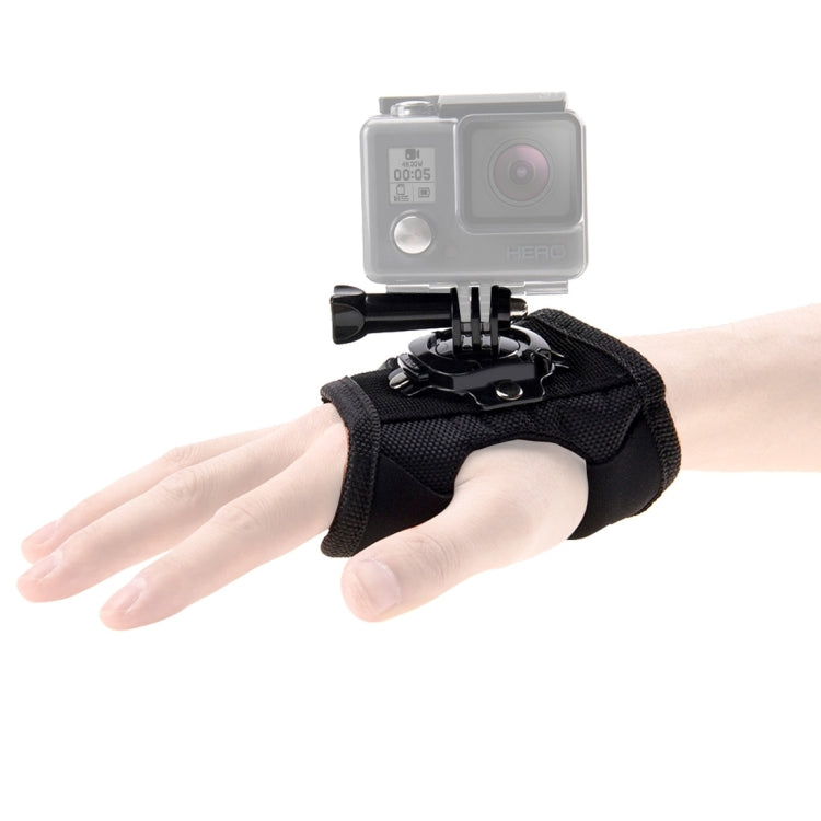 Fascia da palmo con rotazione 360° per action camera