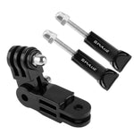 PULUZ Braccio orientabile a 3 vie regolabile con 2 viti lunghe per fotocamere PULUZ Action Sports Jaws Flex Clamp Mount per GoPro Hero11 Black / HERO10 Black /9 Black /8 Black /7 /6 /5 /5 Session /4 Session /4 /3+/3 /2 /1, DJI Osmo Action e altre actio...