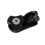 PULUZ Adattatore di collegamento per montaggio su treppiede a vite per GoPro Hero11 Black / HERO10 Black /9 Black /8 Black /7 /6 /5 /5 Session /4 Session /4 /3+ /3 /2 /1, DJI Osmo Action e altre action cam, Screw Tripod