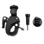 PULUZ Supporto per Manubrio per Bicicletta Moto con Supporto per Treppiede e Vite per GoPro Hero11 Nero / HERO10 Nero /9 Nero /8 Nero /7 /6 /5 /5 Sessione /4 Sessione /4 /3+ /3 /2 /1, DJI Osmo Actione altre action camera, Lengthened Mount