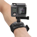 PULUZ 3 in 1 Cinghie per polsi, braccia e gambe Supporto con rotazione di 360 gradi per GoPro Hero11 Black / HERO10 Black / HERO9 Black / HERO8 Black / HERO7 /6 /5 /5 Session /4 Session /4 /3+ /3 /2 /1, Insta360 ONE R, DJI Osmo Action e altre action ca...