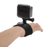 PULUZ 3 in 1 Cinghie per polsi, braccia e gambe Supporto con rotazione di 360 gradi per GoPro Hero11 Black / HERO10 Black / HERO9 Black / HERO8 Black / HERO7 /6 /5 /5 Session /4 Session /4 /3+ /3 /2 /1, Insta360 ONE R, DJI Osmo Action e altre action ca...