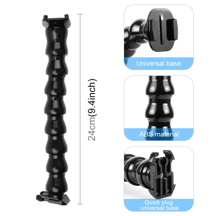 PULUZ Action Sports Camera Jaws Flex Clamp Mount per GoPro Hero11 Black / HERO10 Black /9 Black /8 Black /7 /6 /5 /5 Session /4 Session /4 /3+ /3 /2 /1, DJI Osmo Action e altroTelecamere d'azione, Jaws Mount, Jaws Mount(AE)