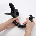 PULUZ Action Sports Camera Jaws Flex Clamp Mount per GoPro Hero11 Black / HERO10 Black /9 Black /8 Black /7 /6 /5 /5 Session /4 Session /4 /3+ /3 /2 /1, DJI Osmo Action e altroTelecamere d'azione, Jaws Mount, Jaws Mount(AE)