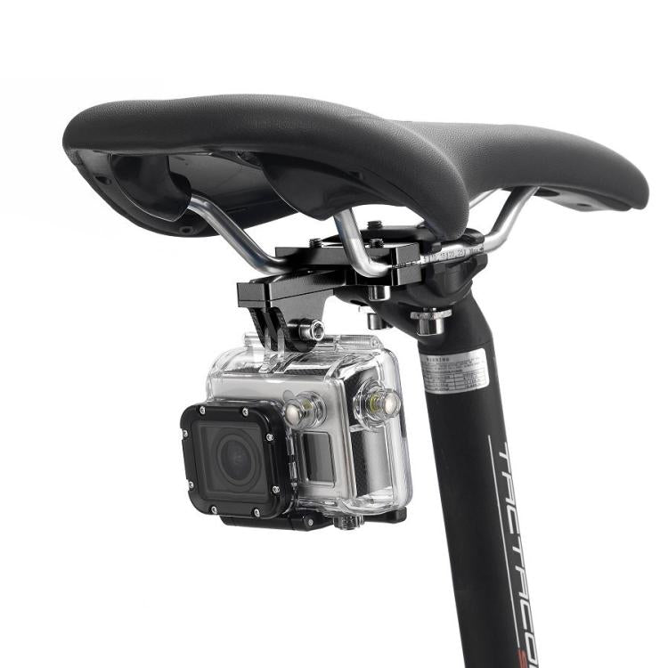 Supporto cuscino sedile bici in lega alluminio per action cam