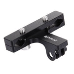 PULUZ Supporto per cuscino per sedile bici in lega di alluminio per GoPro Hero11 Black / HERO10 Black / HERO9 Black / HERO8 Black /7 /6 /5 /5 Session /4 Session /4 /3+ /3 /2 /1, DJI Osmo Action, Xiaoyie altre action camera, Seat Mount