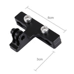 PULUZ Supporto per cuscino per sedile bici in lega di alluminio per GoPro Hero11 Black / HERO10 Black / HERO9 Black / HERO8 Black /7 /6 /5 /5 Session /4 Session /4 /3+ /3 /2 /1, DJI Osmo Action, Xiaoyie altre action camera, Seat Mount