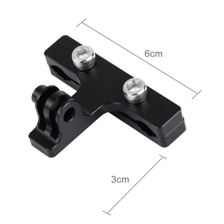 PULUZ Supporto per cuscino per sedile bici in lega di alluminio per GoPro Hero11 Black / HERO10 Black / HERO9 Black / HERO8 Black /7 /6 /5 /5 Session /4 Session /4 /3+ /3 /2 /1, DJI Osmo Action, Xiaoyie altre action camera, Seat Mount