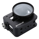 PULUZ Custodia Gabbia protettiva in lega di alluminio CNC con telaio assicurativo e lente UV da 52 mm per GoPro HERO (2018) /7 Nero /6 /5, For HERO6 /5 Pull Frame UK Stock, For HERO6 /5 Pull Frame US Stock, For HERO6 /5 Pull Frame AE Stock             ...