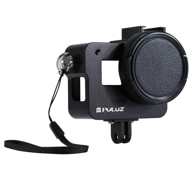 PULUZ Custodia Gabbia protettiva in lega di alluminio CNC con telaio assicurativo e lente UV da 52 mm per GoPro HERO (2018) /7 Nero /6 /5, For HERO6 /5 Pull Frame UK Stock, For HERO6 /5 Pull Frame US Stock, For HERO6 /5 Pull Frame AE Stock             ...