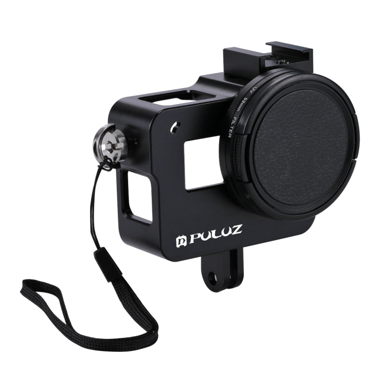 Custodia gabbia in alluminio con filtro UV per GoPro HERO