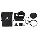 Custodia gabbia in alluminio con filtro UV per GoPro HERO