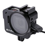 Custodia gabbia in alluminio con filtro UV per GoPro HERO