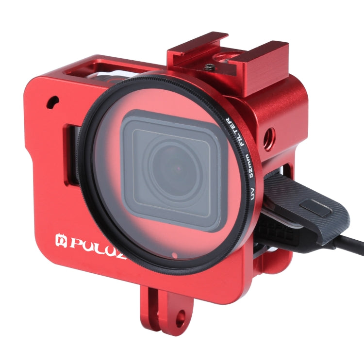 Custodia gabbia in alluminio con filtro UV per GoPro HERO