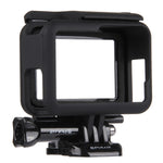 PULUZ Custodia in plastica ABS Custodia protettiva per montaggio su telaio Gabbia con piedistallo e vite lunga per GoPro HERO (2018) /7 Nero /6 /5, For GoPro HERO6 /5, HERO6 /5(US)