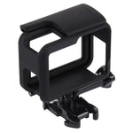 PULUZ Custodia in plastica ABS Custodia protettiva per montaggio su telaio Gabbia con piedistallo e vite lunga per GoPro HERO (2018) /7 Nero /6 /5, For GoPro HERO6 /5, HERO6 /5(US)