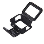 PULUZ Custodia in plastica ABS Custodia protettiva per montaggio su telaio Gabbia con piedistallo e vite lunga per GoPro HERO (2018) /7 Nero /6 /5, For GoPro HERO6 /5, HERO6 /5(US)